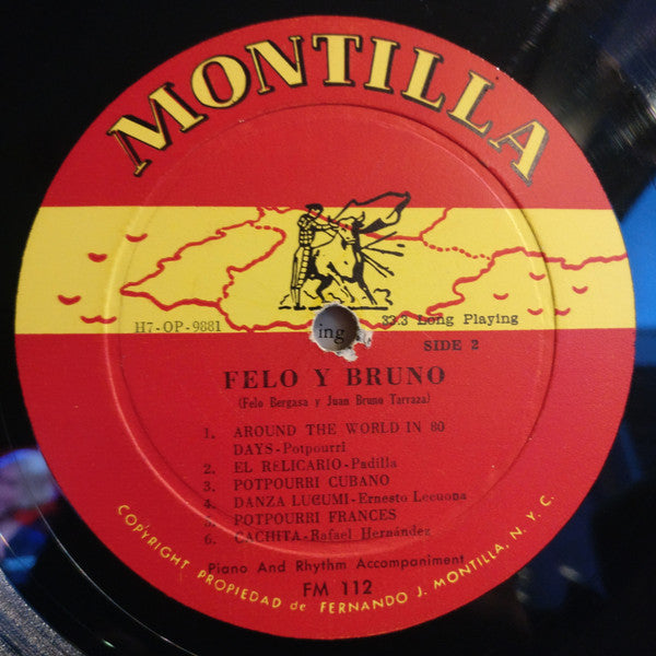 Felo* & Bruno* : Keyboard Moods With Rhythm Accompaniment (LP, Album, Mono, Yel)