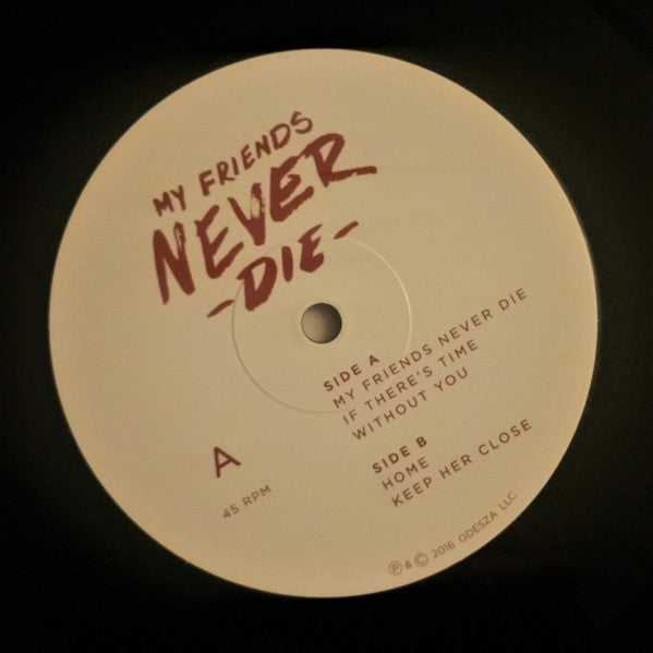 ODESZA : My Friends Never Die (12", EP)