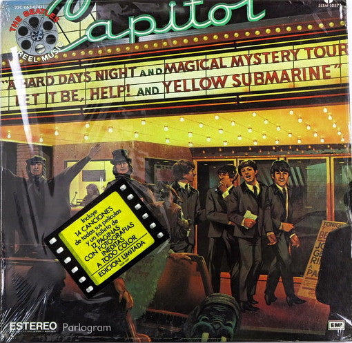 The Beatles : Musica De Peliculas (LP, Comp)