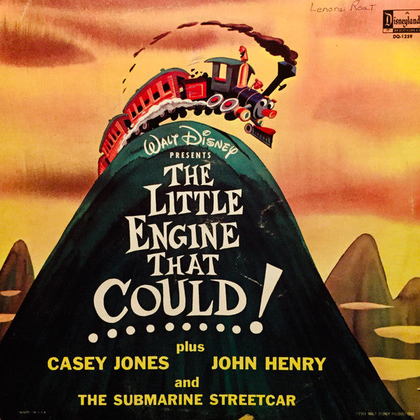 Walt Disney Presents Laura Olsher, Bill Kanady : The Little Engine That Could (LP)