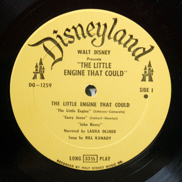 Walt Disney Presents Laura Olsher, Bill Kanady : The Little Engine That Could (LP)