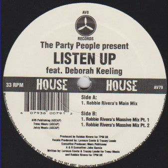 Party People (2) : Listen Up (12")