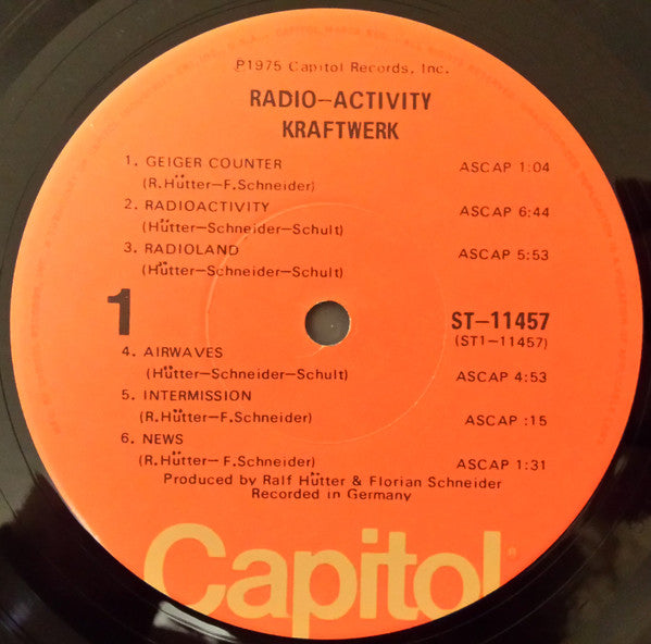Kraftwerk : Radio-Activity (LP, Album, Jac)