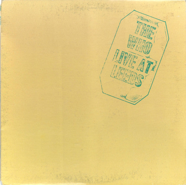 The Who : Live at Leeds (LP, Album, RE)