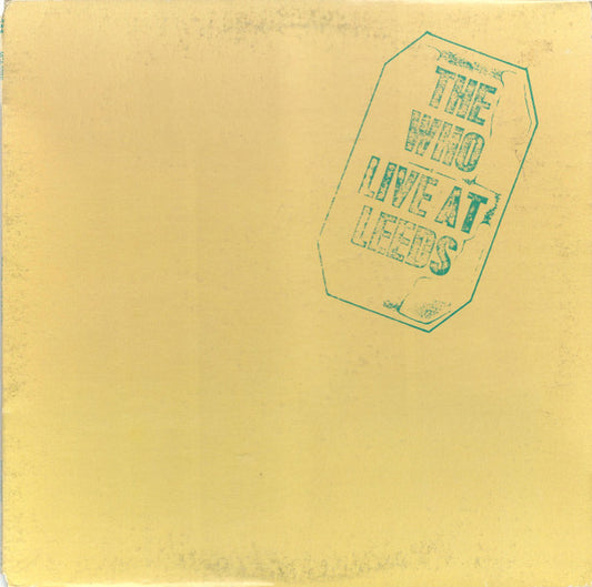 The Who : Live at Leeds (LP, Album, RE)