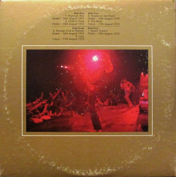 Deep Purple : Made In Japan (2xLP, Album, Ter)