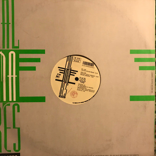 T.I.F.O. : You (12")