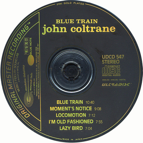 John Coltrane : Blue Train (CD, Album, RE, 24k)