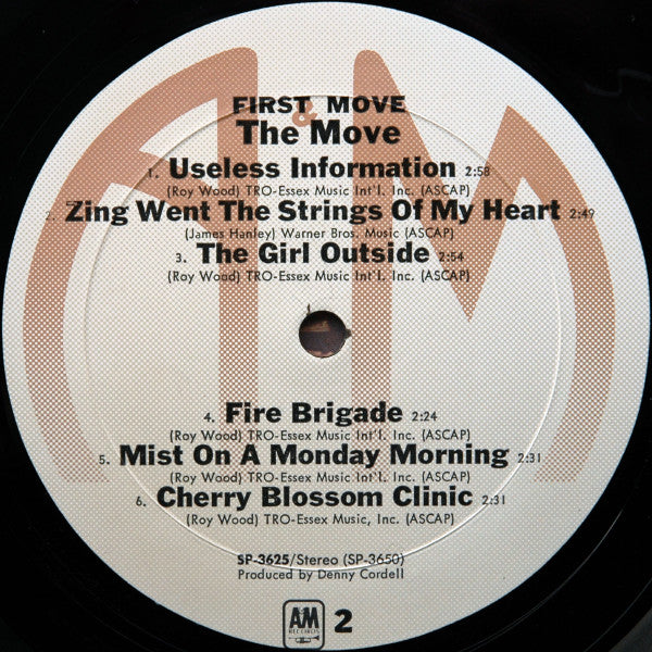 The Move : The Best Of The Move (2xLP, Album, Comp, Mon)