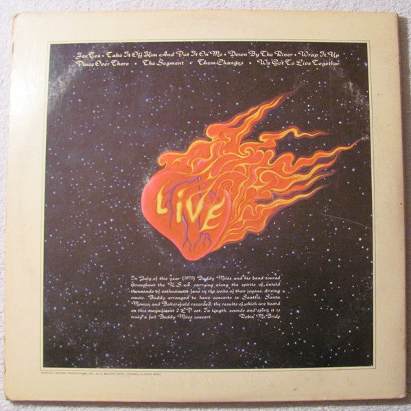 Buddy Miles : Buddy Miles Live (2xLP, Album)