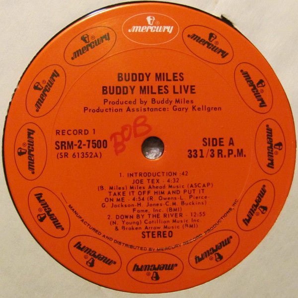 Buddy Miles : Buddy Miles Live (2xLP, Album)