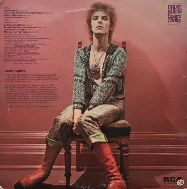 David Bowie : Space Oddity (LP, Album, RE, Ind)