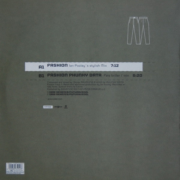 Phunky Data : Fashion (Ian Pooley Mix) (12")
