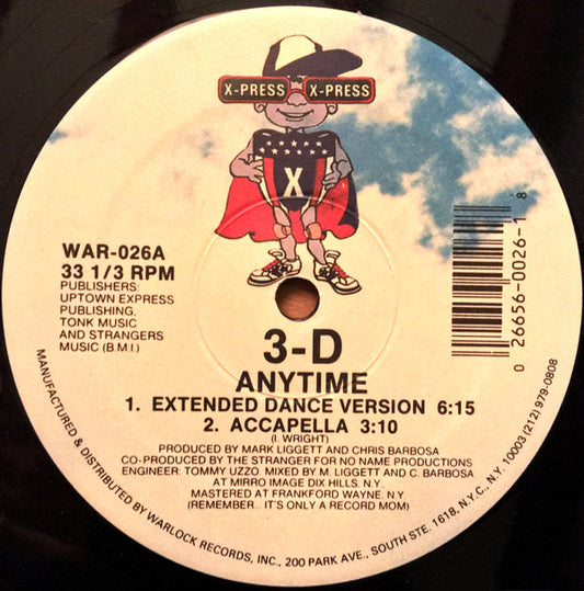 3D (10) : Anytime (12")