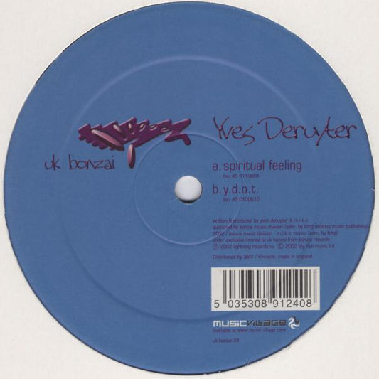 Yves Deruyter : Spiritual Feeling (12")