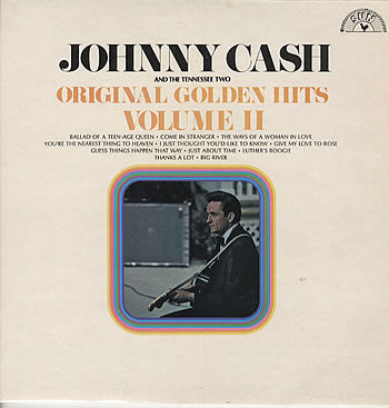 Johnny Cash & The Tennessee Two : Original Golden Hits Volume II (LP, Comp, Club)
