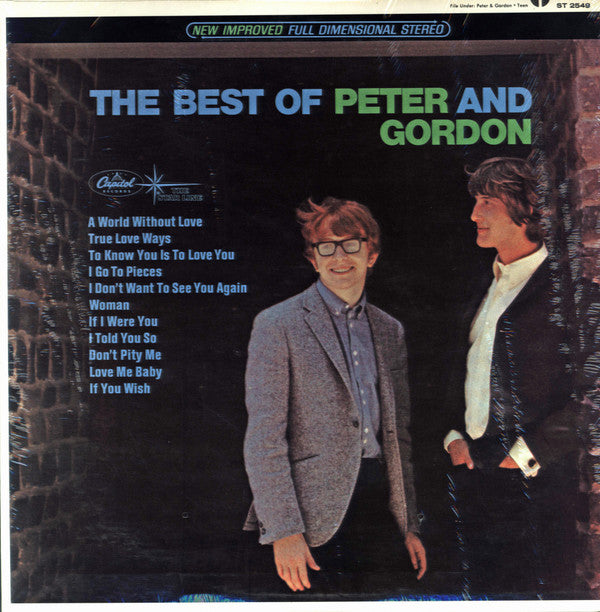 Peter And Gordon* : The Best Of Peter And Gordon (LP, Comp, Scr)