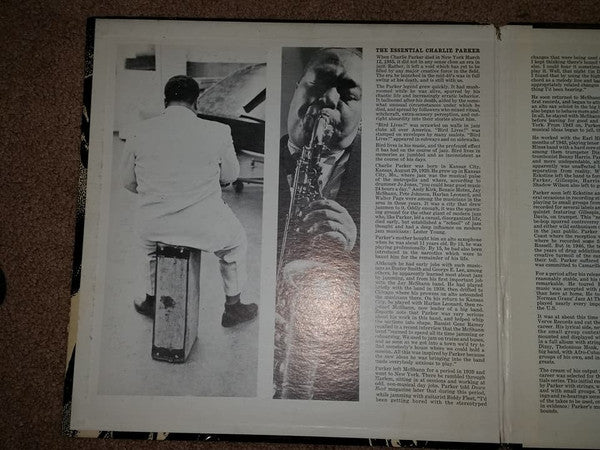 Charlie Parker : The Essential Charlie Parker (LP, Comp, Mono)