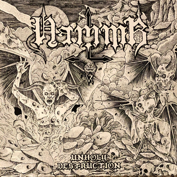 Hammr : Unholy Destruction (LP, Album, RE)
