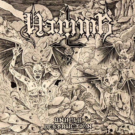 Hammr : Unholy Destruction (LP, Album, RE)