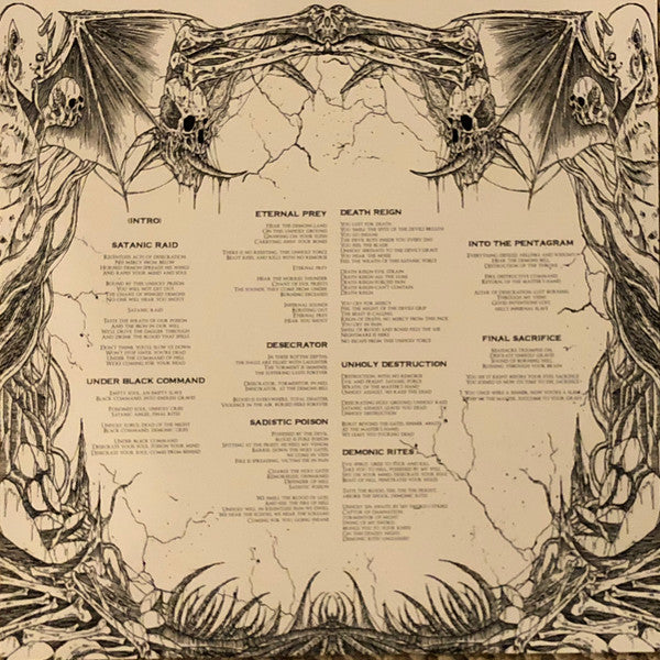 Hammr : Unholy Destruction (LP, Album, RE)