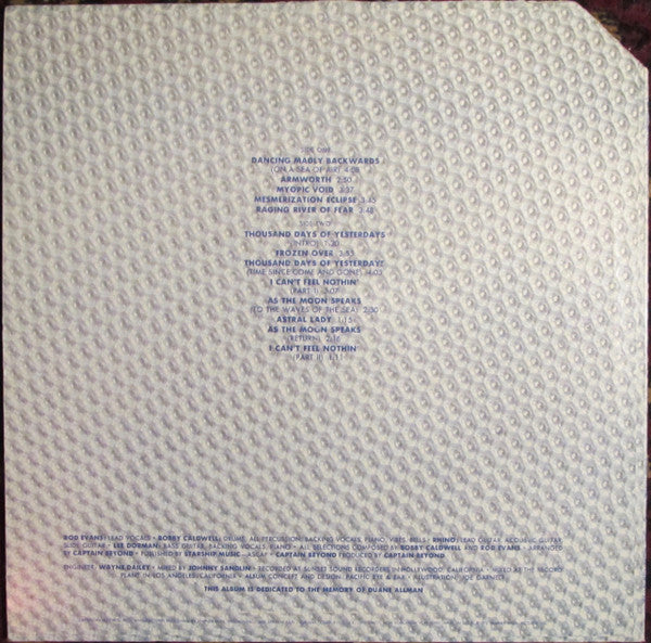 Captain Beyond : Captain Beyond (LP, Album)