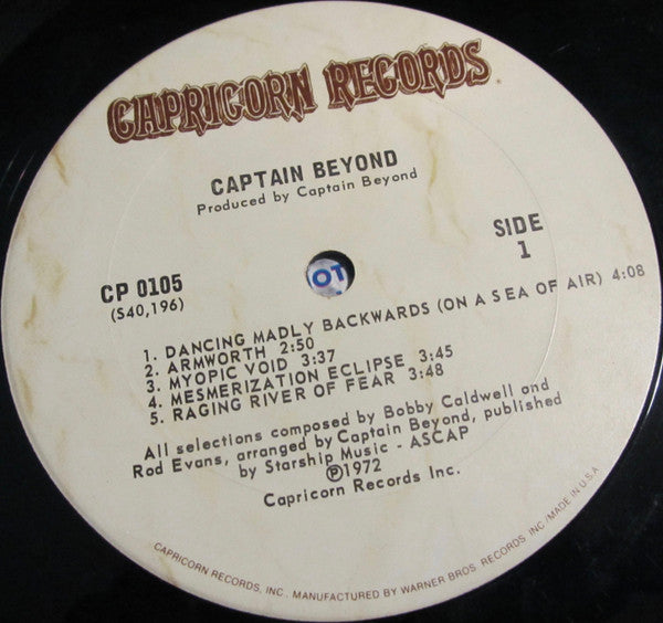 Captain Beyond : Captain Beyond (LP, Album)