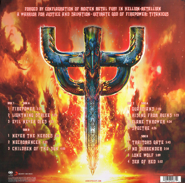 Judas Priest : Firepower (2xLP, Album, 180)