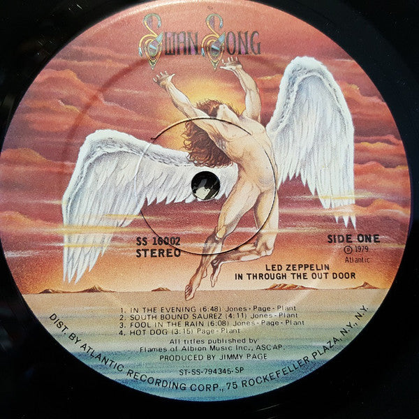 Led Zeppelin : In Through The Out Door (LP, Album, "D")