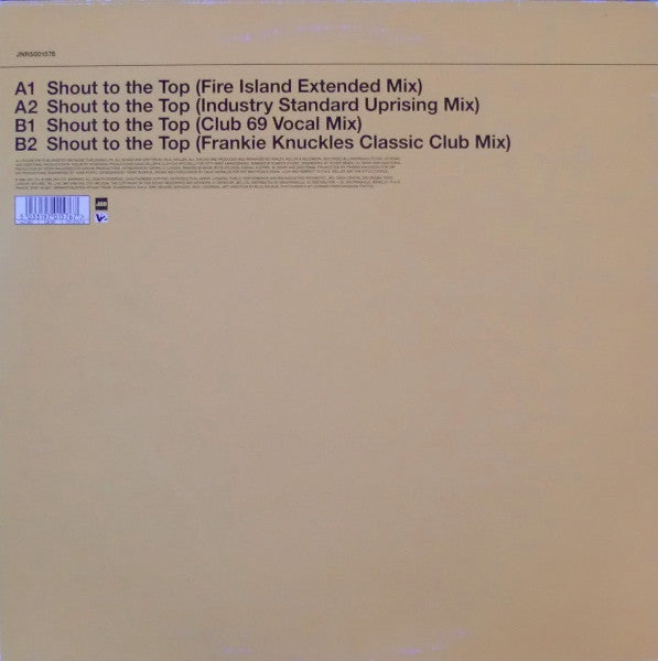 Fire Island Featuring Loleatta Holloway : Shout To The Top (12")
