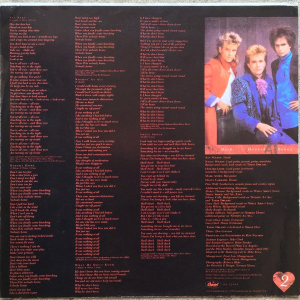 Heart : Heart (LP, Album, All)