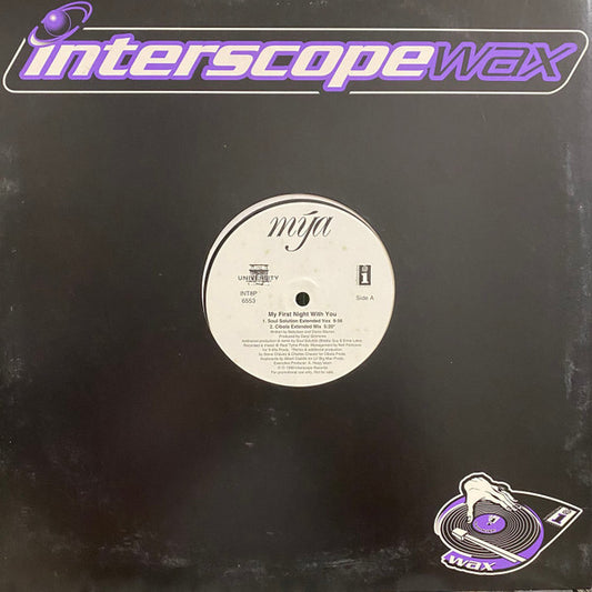 Mya : My First Night With You (12", Promo)