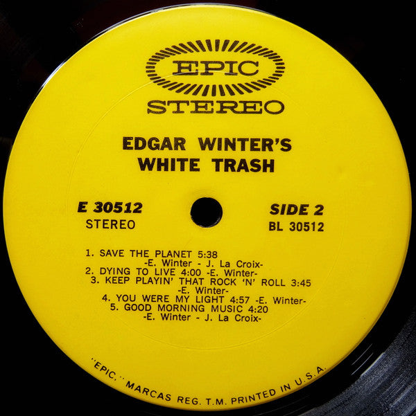 Edgar Winter's White Trash : Edgar Winter's White Trash (LP, Album, Ter)