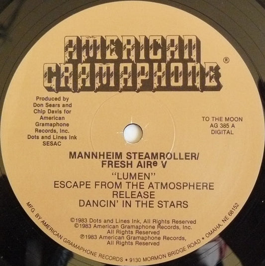 Mannheim Steamroller, The Cambridge Singers, London Symphony Orchestra : Fresh Aire V (LP, Album)
