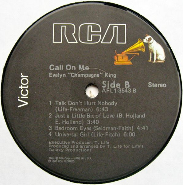 Evelyn King : Call On Me (LP, Album)