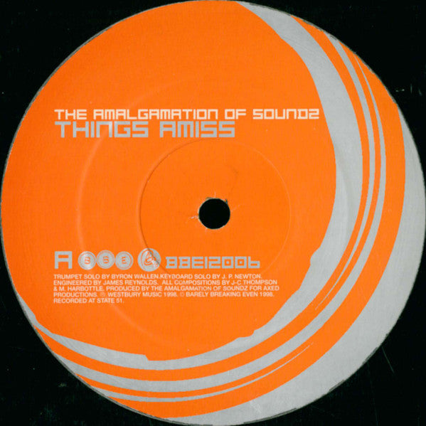 The Amalgamation Of Soundz : Things Amiss / Once Bitten ... (12")
