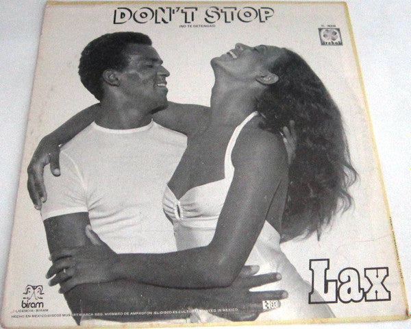 L.A.X. : Dancin' At The Disco / Don't Stop (12", Single)