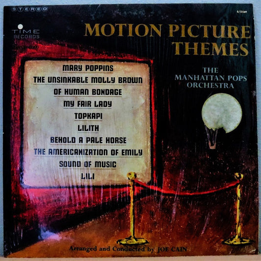 The Manhattan Pops Orchestra : Motion Picture Themes (LP, Album)