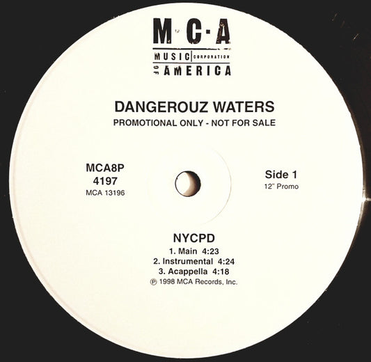 Dangerouz Waters : NYCPD (12", Promo)