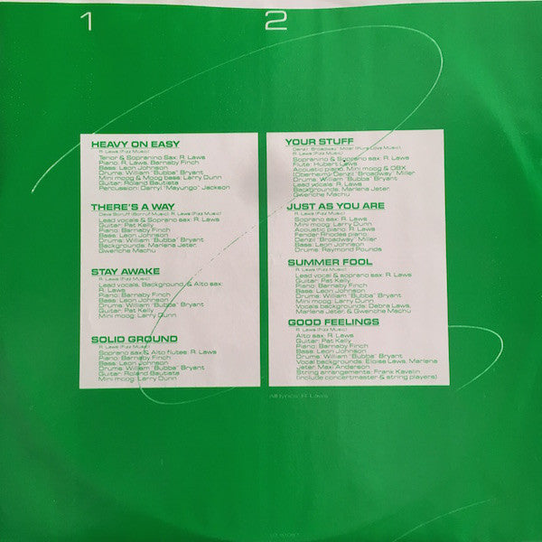Ronnie Laws : Solid Ground (LP, Album, Jac)