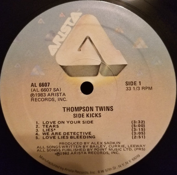 Thompson Twins : Side Kicks (LP, Album, Ele)
