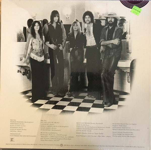 Fleetwood Mac : Fleetwood Mac (LP, Album, RE, Win)