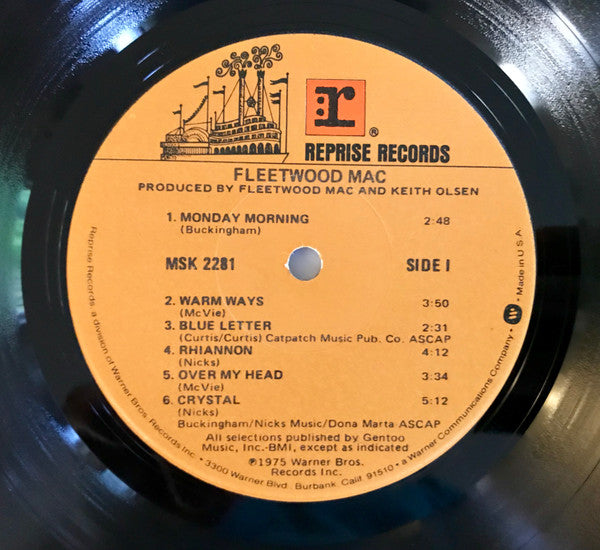 Fleetwood Mac : Fleetwood Mac (LP, Album, RE, Win)