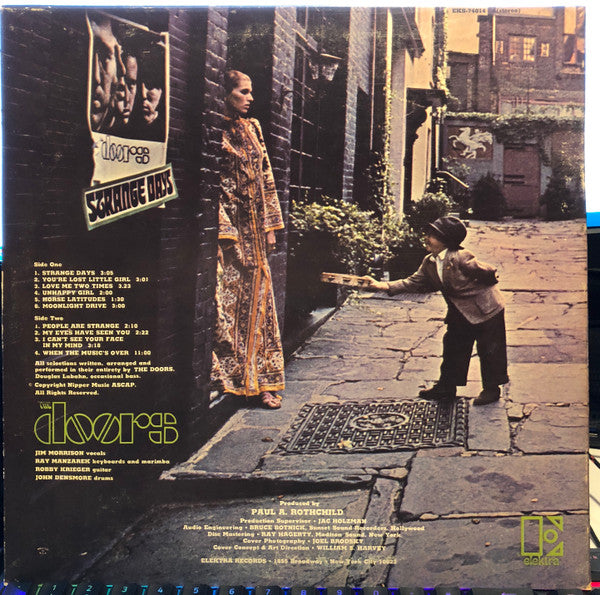 The Doors : Strange Days (LP, Album, RE)