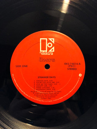 The Doors : Strange Days (LP, Album, RE)