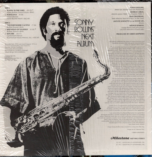 Sonny Rollins : Next Album (LP, Album)
