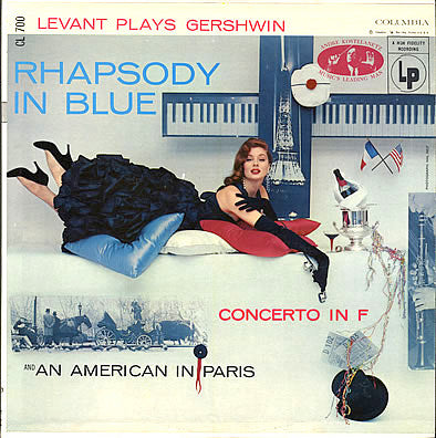 George Gershwin / Oscar Levant, André Kostelanetz : Levant Plays Gershwin (LP, Album, Mono, RE)