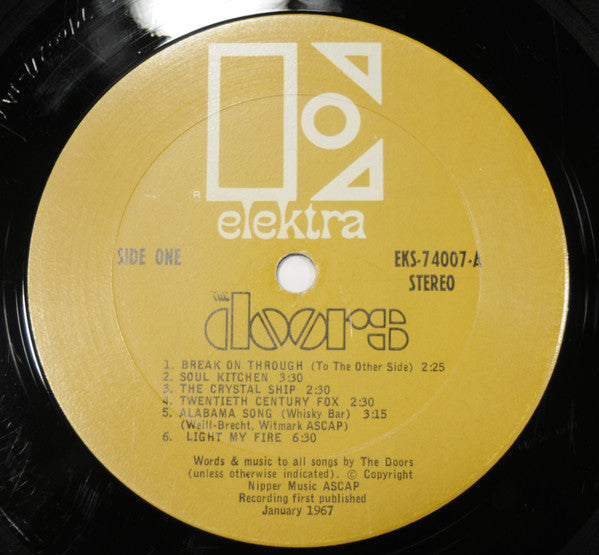 The Doors : The Doors (LP, Album, Pit)