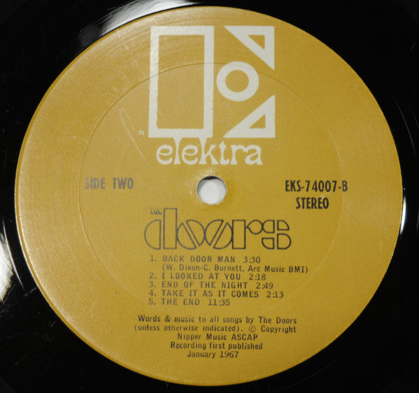The Doors : The Doors (LP, Album, Pit)