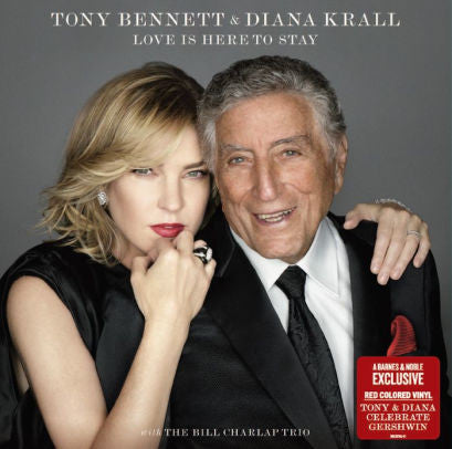 Tony Bennett & Diana Krall With Bill Charlap Trio : Love Is Here To Stay (LP, Album, S/Edition, Red)